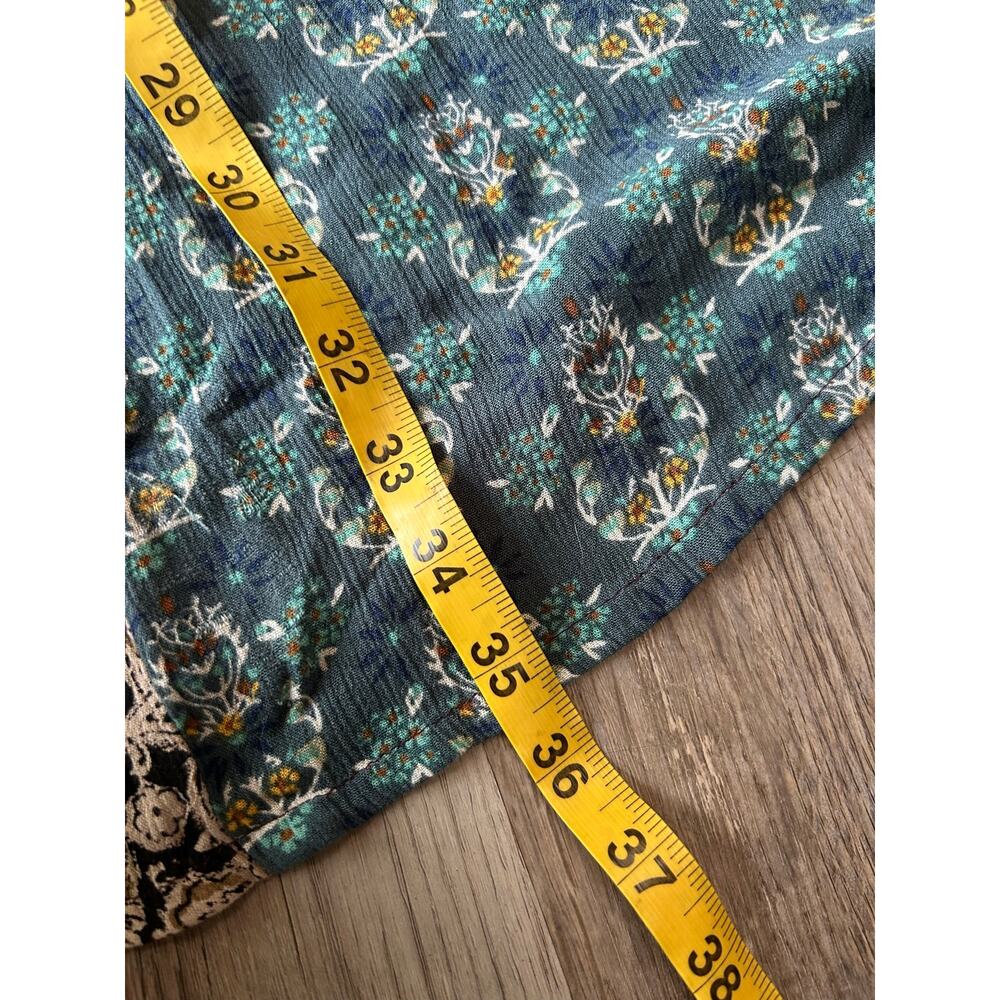 Natural Life Patchwork MaxiSkirt Floral Boho Hippie Flowy festival cottage indie - Picture 14 of 14